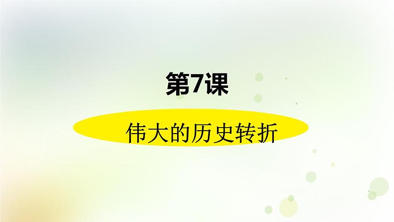 第三单元《中国特色社会主义道路》人教版初中历史八下课件PPT+教案02