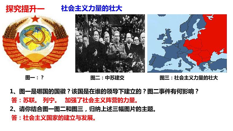 人教版九年级历史下册第18课 社会主义的发展与挫折课件PPT06