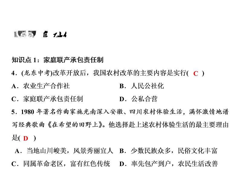 第三单元 中国特色社会主义道路 教学课件 人教版历史八下07