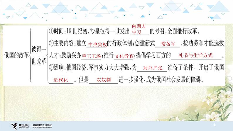 17世界近代史二、殖民地人民的反抗与资本主义制度的扩展、第二次工业革命和近代科学文化 中考历史总复习课件第6页