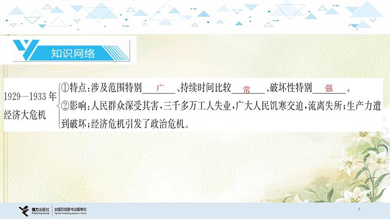 19世界现代史二、经济大危机和第二次世界大战 中考历史总复习课件04