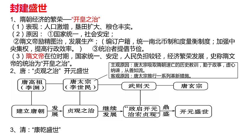 部编版七年级历史下册期末复习课件07