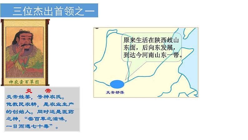 人教部编版七年级历史上册新教材3远古的传说课件第5页