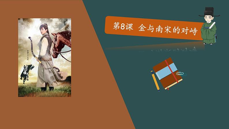 部编版历史七年级下册 第8课 金与南宋的对峙 课件+教案+视频素材01
