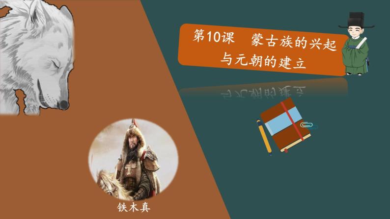 部编版历史七年级下册 第10课 蒙古族的兴起与元朝的建立 课件+教案+视频素材01
