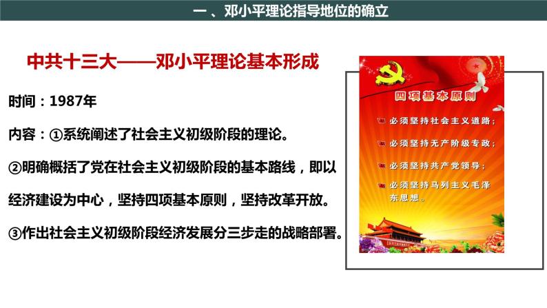 部编版历史八年级下册 第10课 建设中国特色社会主义 课件+视频素材（送教案）07