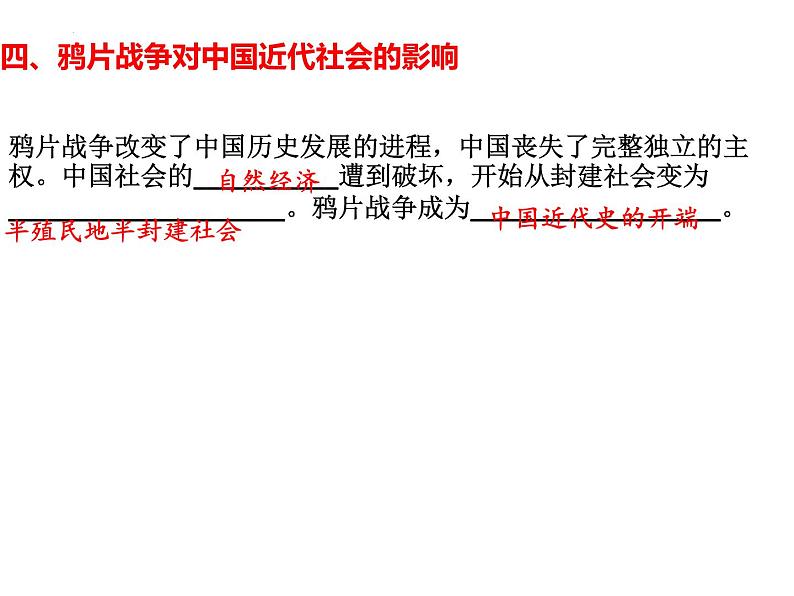 2022年江西省中考历史一轮复习课件中国开始沦为半殖民地半封建社会第6页