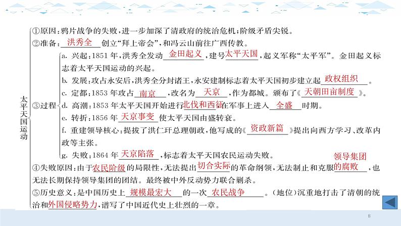 中考历史总复习6（中近）一、中国开始沦为半殖民地半封建社会课件08