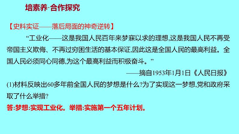 第二单元  第4课新中国工业化的起步和人民代表大会制度的确立 课件 2021-2022 部编版历史 八年级下册第8页