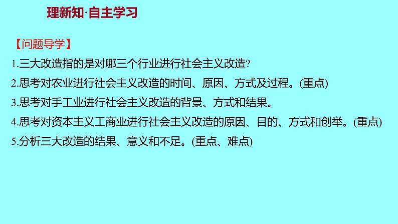 第二单元  第5课三大改造 课件 2021-2022 部编版历史 八年级下册第3页