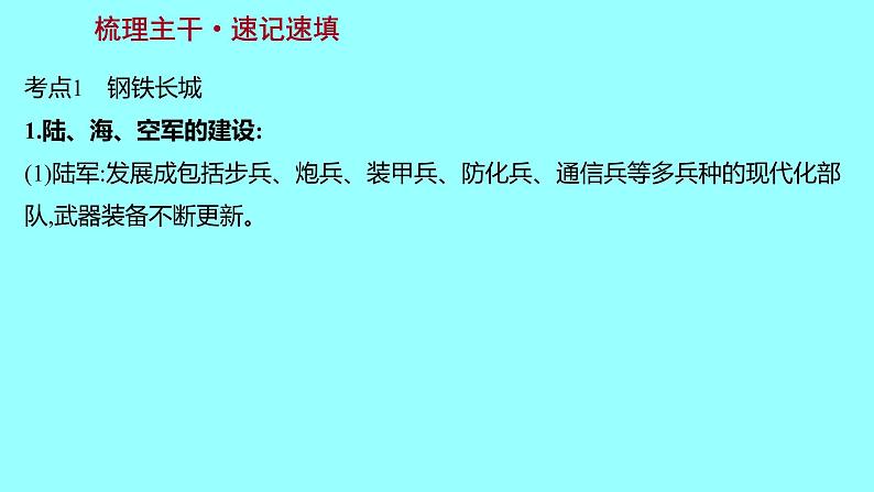 2022 云南 历史 中考复习 第十八单元 国防建设与外交成就及科技文化与社会生活 课件03