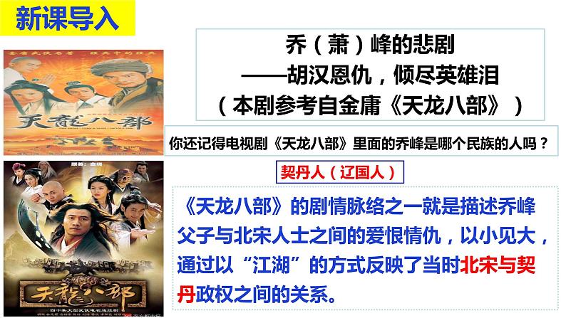 2.7辽、西夏与北宋的并立课件2021-2022学年部编版七年级历史下册第1页