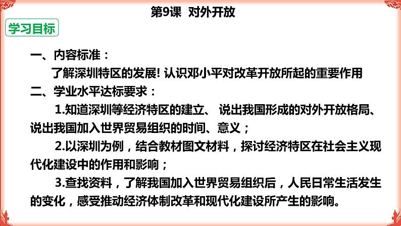 3.9对外开放课件2021_2022学年部编版八年级历史下册05