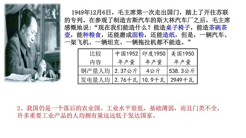 第4课新中国工业化的起步与人民代表大会制度的确立课件2021-2022学年部编版八年级历史下册第7页