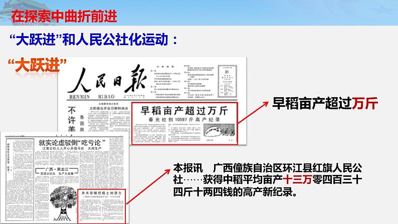 2.6艰辛探索与建设成就课件课件2021--2022学年部编版八年级历史下册08