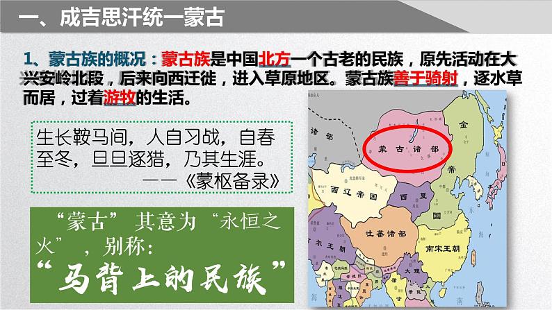 2.10蒙古族的兴起与元朝的建立课件2021-2022学年部编版七年级历史下册03