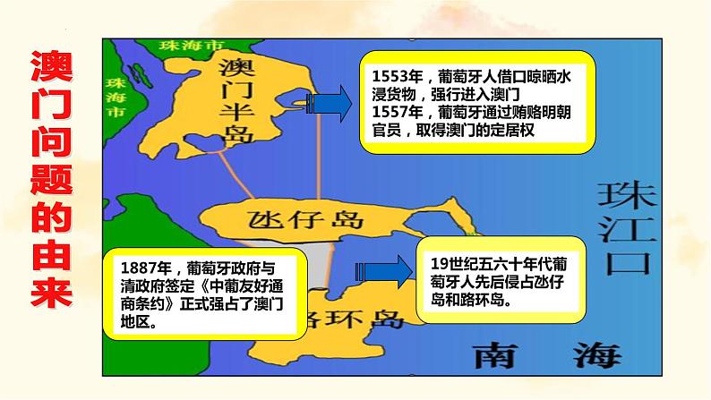 4.13香港和澳门回归祖国课件2021-2022学年部编版八年级历史下册07