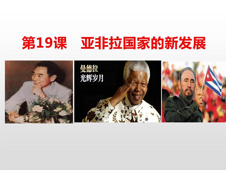第19课 亚非拉国家的新发展 课件-2021-2022学年部编版历史九年级下册（共28张PPT）02