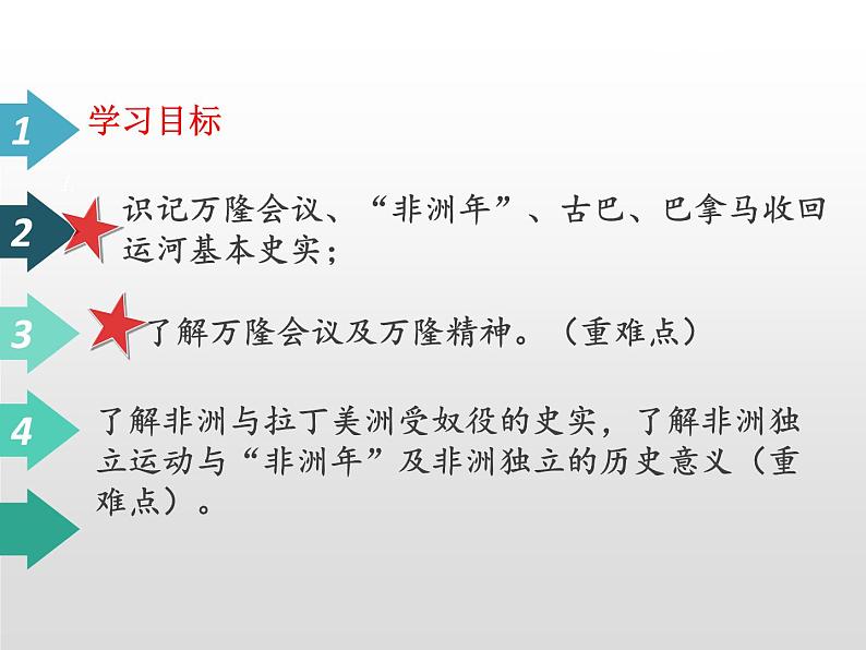 第19课 亚非拉国家的新发展 课件-2021-2022学年部编版历史九年级下册（共28张PPT）03