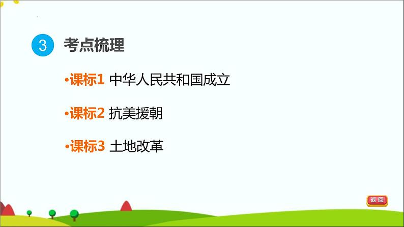 第一单元中华人民共和国的成立和巩固2022年中考历史一轮复习课件06