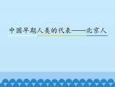 部编版（五四制）历史第一册 第1课 中国早期人类的代表——北京人 课件