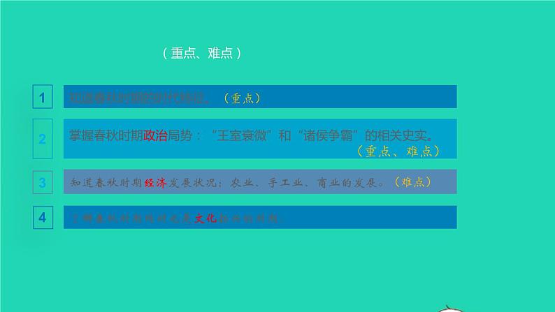 七年级历史上册第二单元夏商周时期：早期国家与社会变革第6课动荡的春秋时期教学课件新人教版04