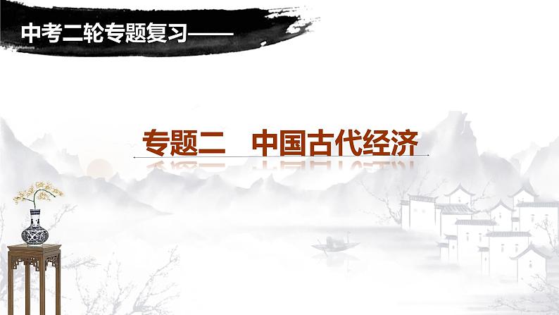 2022年江苏省历史中考二轮专题复习中国古代经济课件第3页