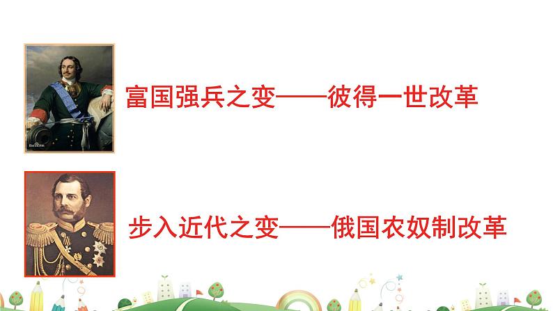九年级下册历史课件第2课  俄国的改革第5页