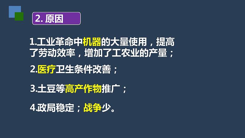 初三年级 历史 工业化国家的社会变化课件PPT第4页