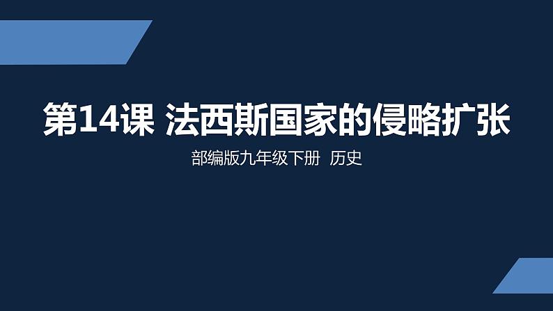 初三年级 历史 法西斯国家的侵略扩张课件PPT第1页