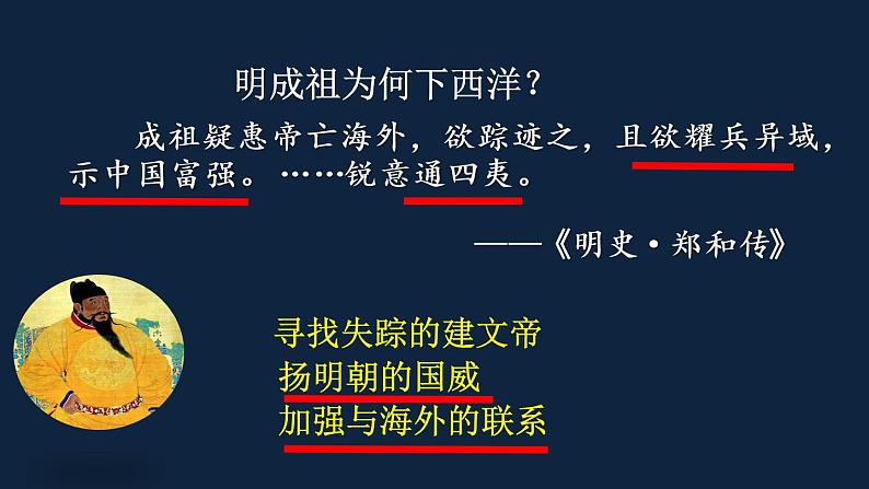 七年级上册历史课件初一年级 历史 明朝的对外关系05