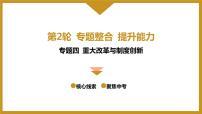 2022年江西省中考历史专题复习课件：专题四重大改革与制度创新