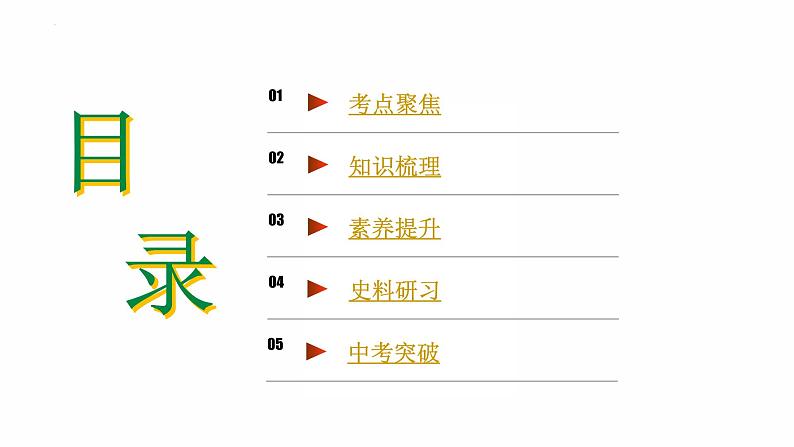 2022年广东省中考历史复习第一单元中国境内早期人类与文明的起源、早期国家与社会变革（先秦时期）课件02