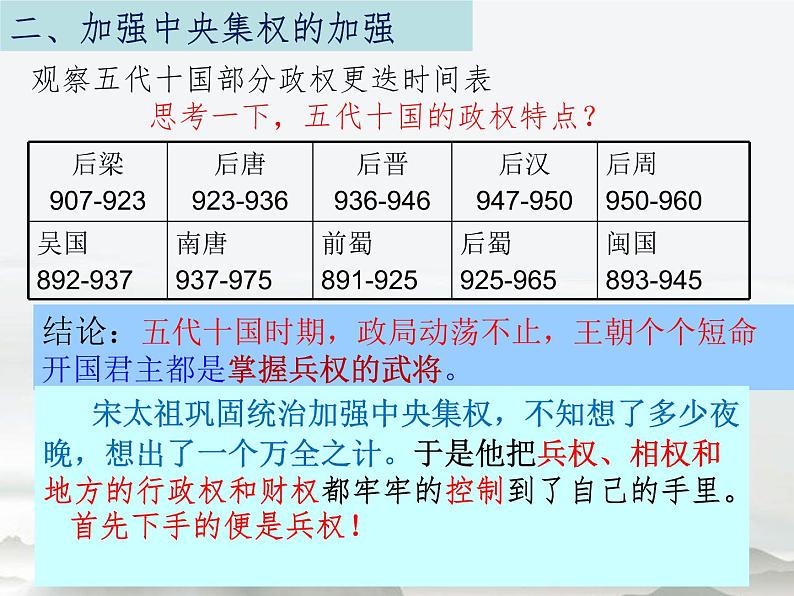 初中历史人教版（部编）七年级下册 第6课北宋的政治 3 课件08