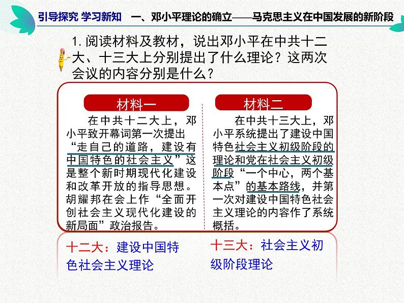 初中历史人教版（部编）八年级下册 第10课建设中国特色社会主义 1课件第7页