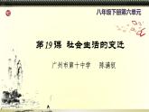 初中历史人教版（部编）八年级下册 第19课社会生活的变迁课件