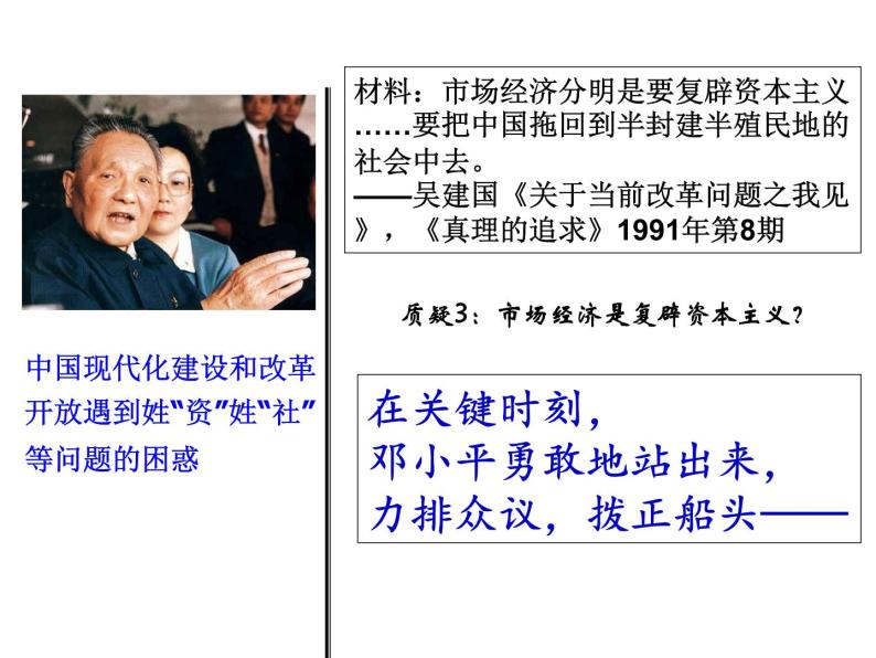 初中历史人教版（部编）八年级下册 第10课建设中国特色社会主义课件06