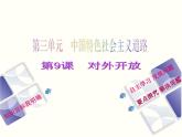 初中历史人教版（部编）八年级下册 第9课对外开放 2课件