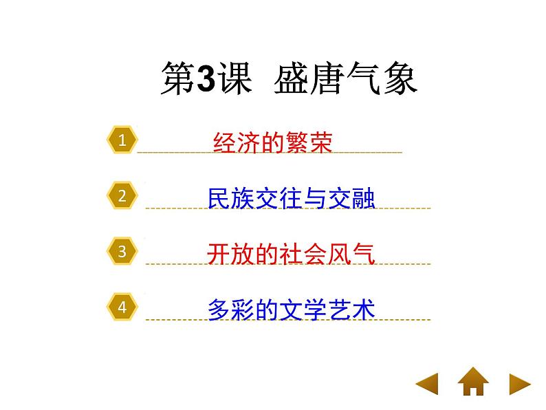 人教部编七下历史 3盛唐气象 课件第2页