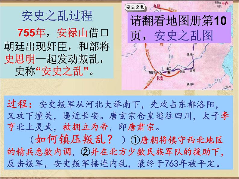 人教部编七下历史 5安史之乱与唐朝衰亡 课件第7页