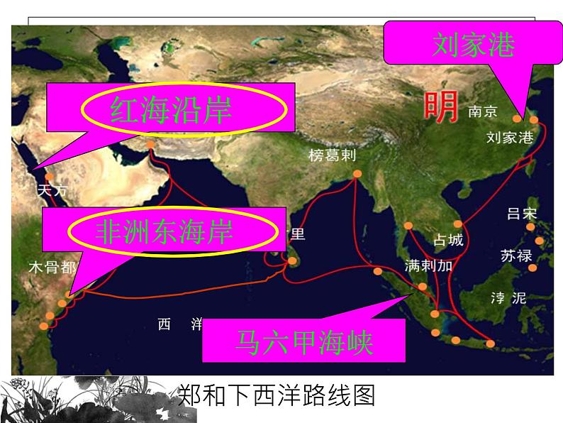 人教部编七下历史 15明朝的对外关系 课件07