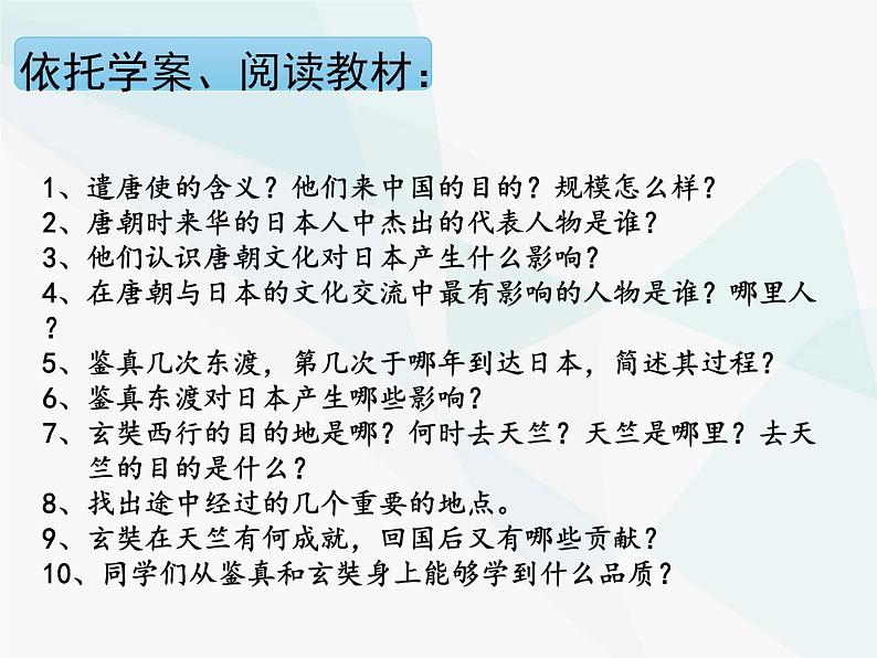 人教部编七下历史 4唐朝的中外文化交流 课件第4页