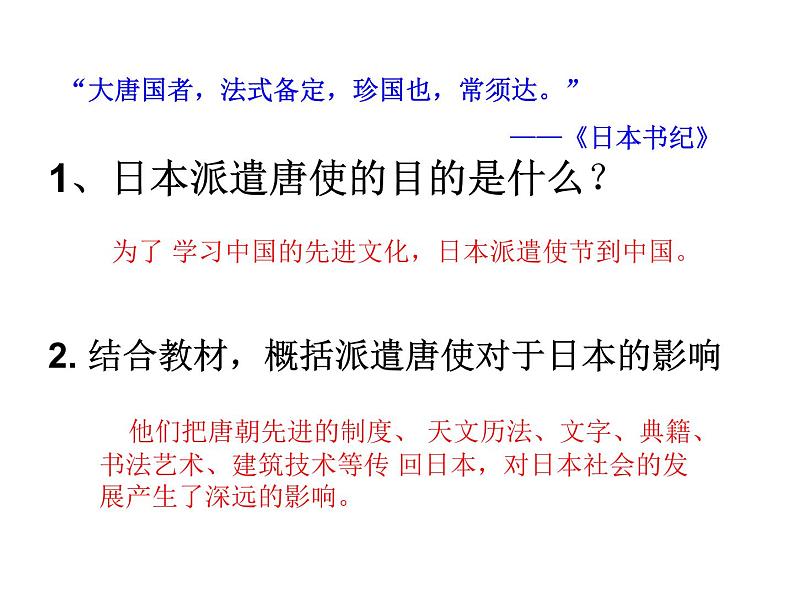 人教部编七下历史 4唐朝的中外文化交流 课件第6页