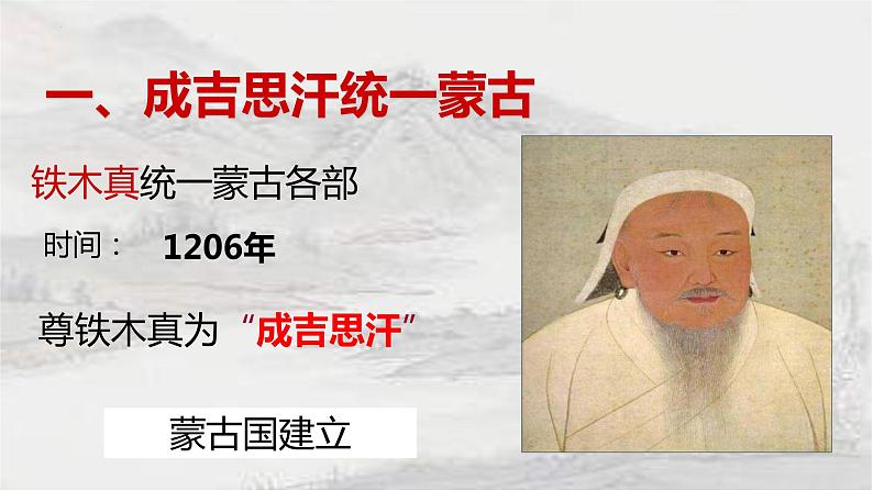 2.10 蒙古族的兴起与元朝的建立课件 2021-2022学年部编版七年级历史下册06