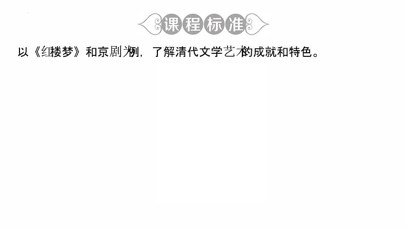3.21 清朝前期的文学艺术复习课件 2021-2022学年部编03