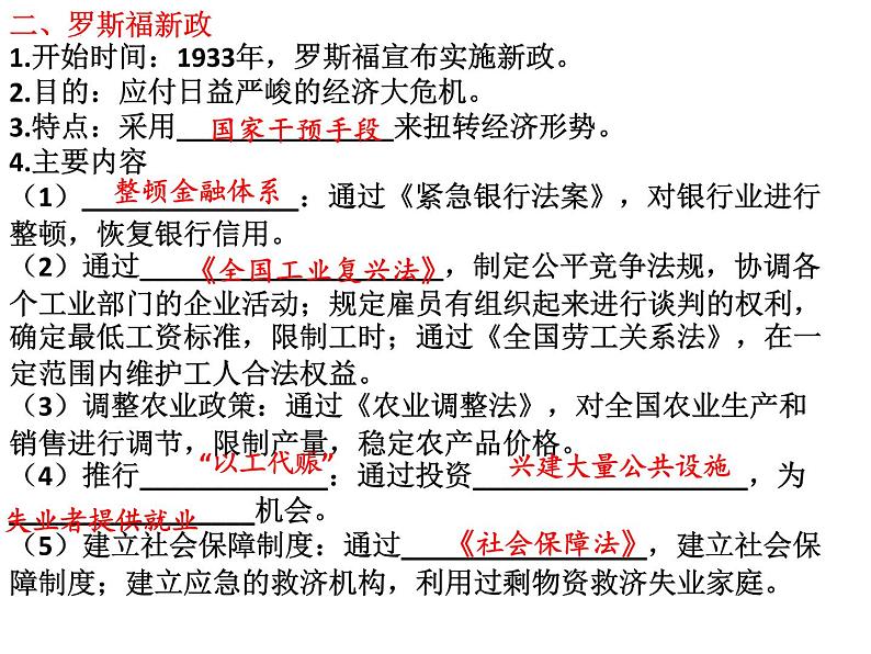 2022年江西省中考历史一轮专题复习第六编世界现代史2.经济大危机和第二次世界大战课件第3页