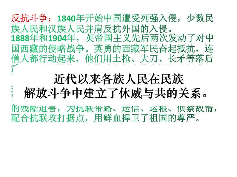 4.12 民族大团结 课件 2021-2022学年部编版八年级历史下册05