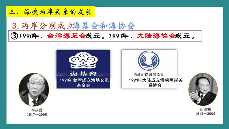 4.14 海峡两岸的交往 课件  2021-2022学年部编版八年级08