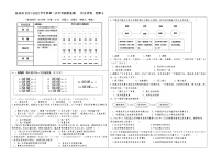 2022年宁夏吴忠市盐池县部编版九年级下学期第二次模拟考试历史试题