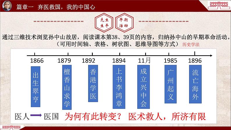 初中历史人教版（部编）八年级上册第8课 革命先行者孙中山部优课件05